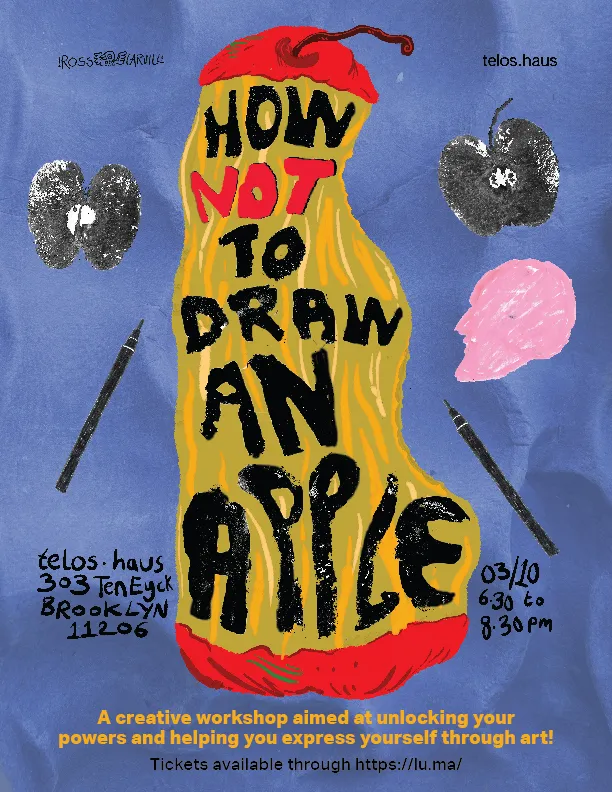 how not to draw an apple