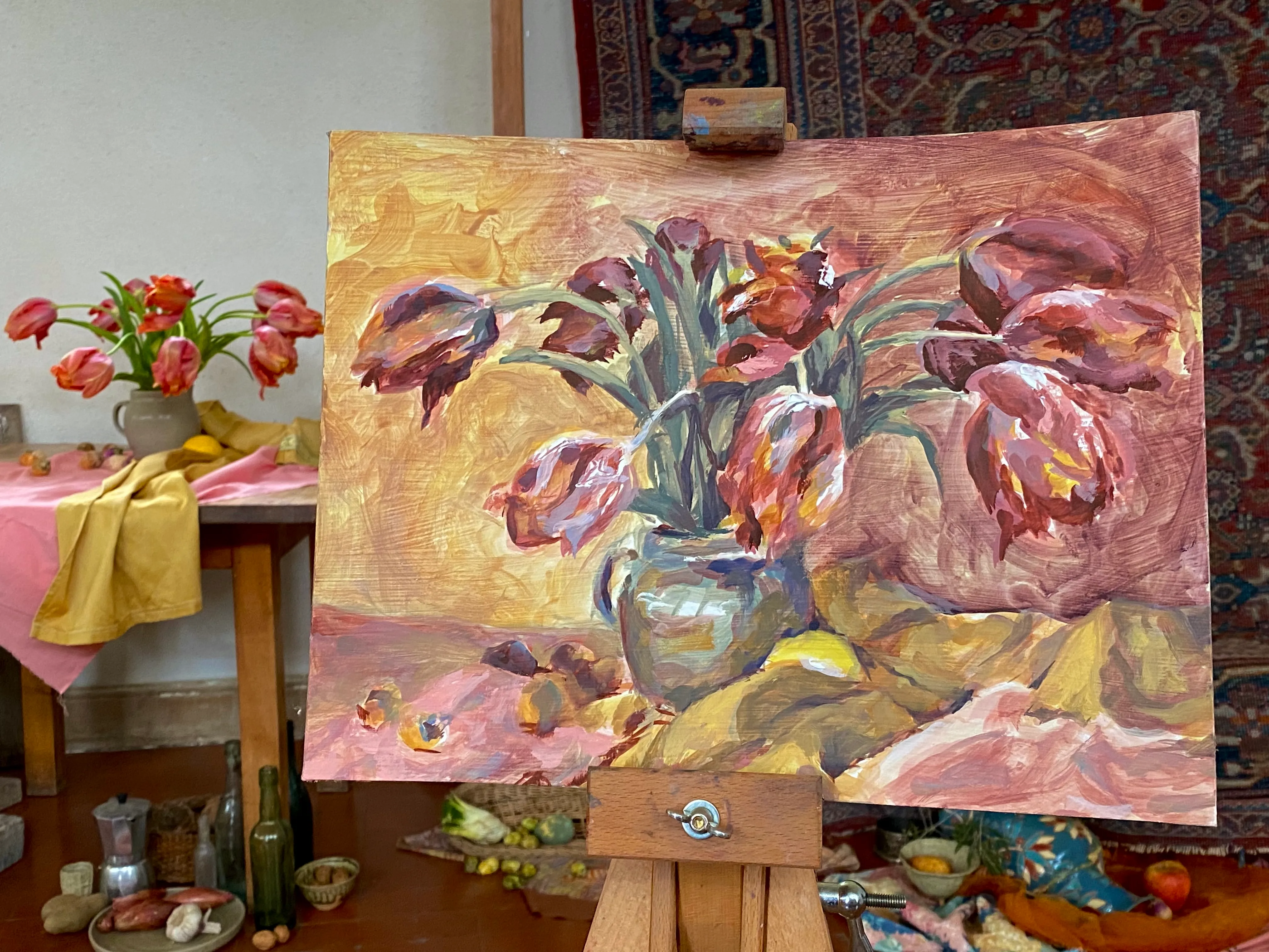 seeing slowly: still life painting